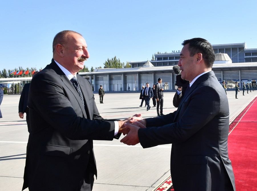 Prezident İlham Əliyevin Qırğızıstana dövlət səfəri başa çatıb